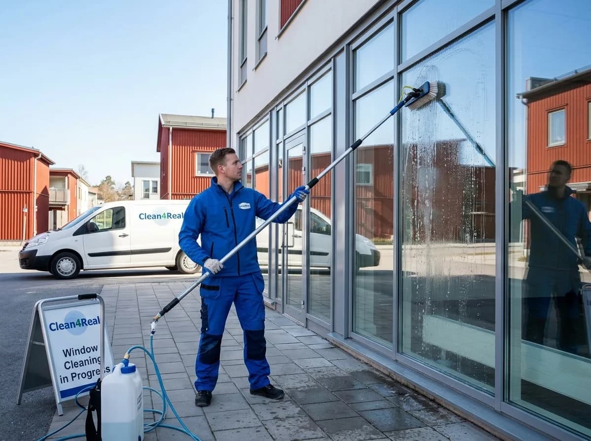 Fönsterputsning